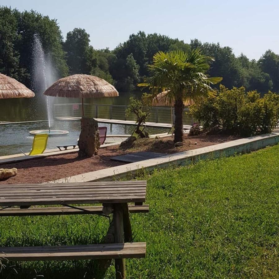 Camping Les Lacs D'Armagnac Bretagne-d'Armagnac Exteriér fotografie